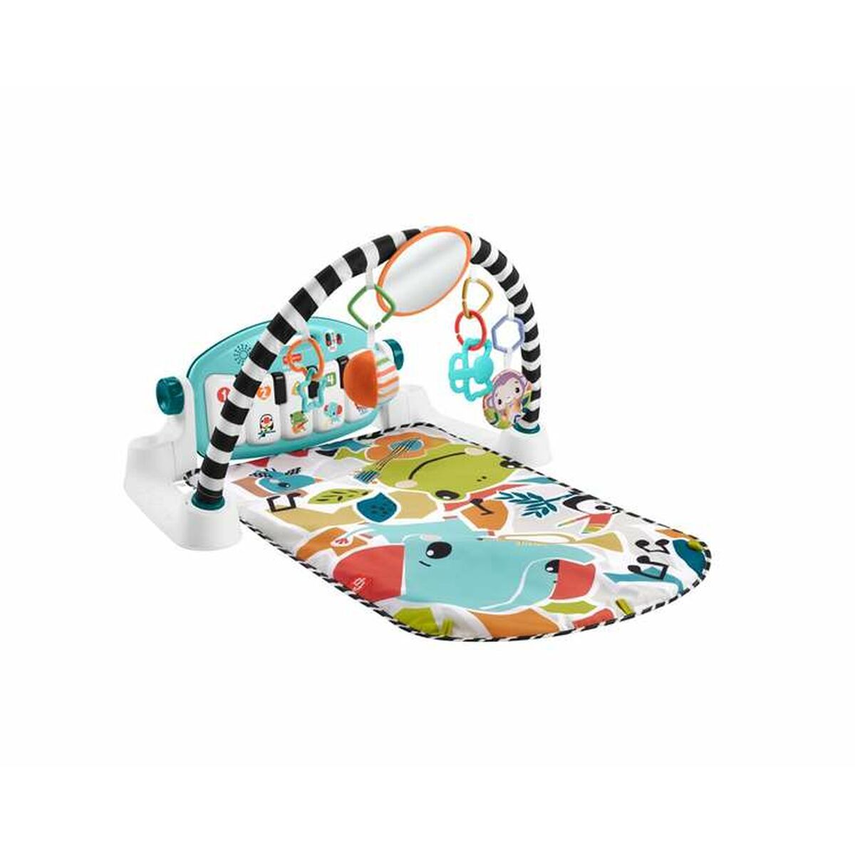 Fisher-Price Kick & Play Playmat Plastic Rattle Piano ES