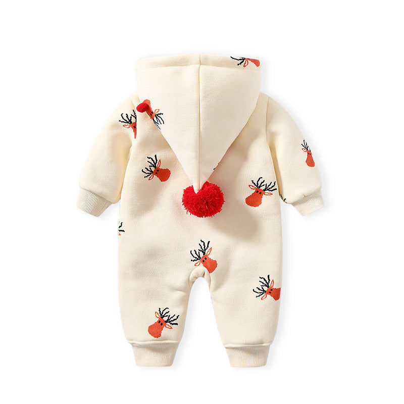 Combinaison Hiver Bébé Noël - Cerf