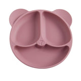 Assiette Bébé Ventouse avec Compartiments - Ours