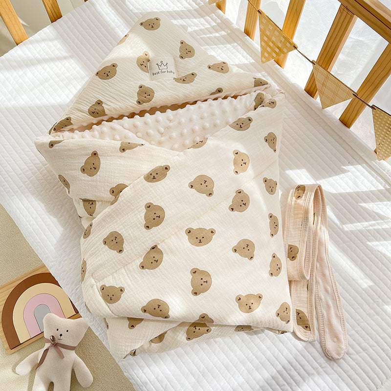 Couverture Emmaillotage Bébé Hiver
