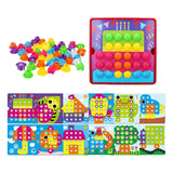 Jeu Montessori Mosaïque à Picots