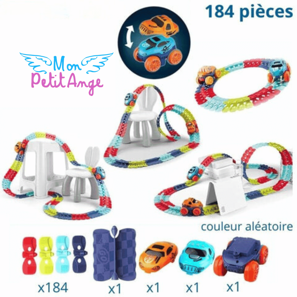 Pista per auto magnetica e flessibile speciale Looping - Pista MagFlex Looping ™