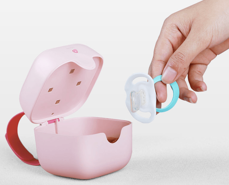 Baby pacifier sterilizer box