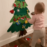 Montessori Educational Felt Christmas Tree 32 pcs - KIDS CHRISTMAS