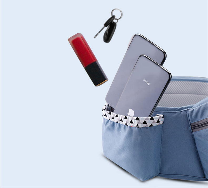 Porte-bébé ergonomique 4-en-1 avec siège de hanche (Nouveau-né jusqu'au tout-petit)