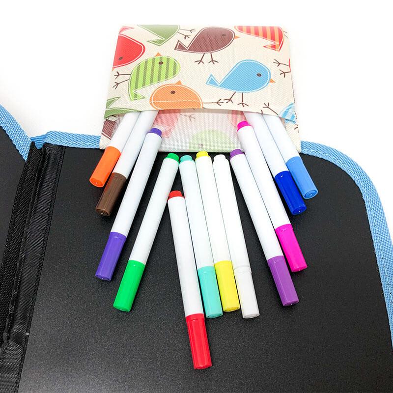 Livre de dessin pour enfant + 12 feutres ColorBook™