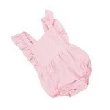 Combinaison robe couleur unies pour bébé