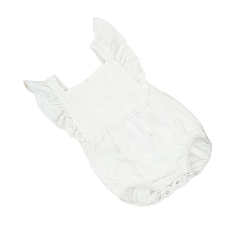 Combinaison robe couleur unies pour bébé