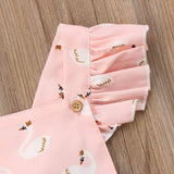 Combinaison robe motif cygne