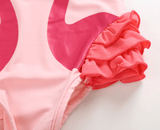 Maillot de bain flamant rose pour bébé