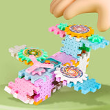 Educational Gear Building Set - Building Blocks - ImagineBlock Wonderland™