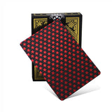 Jeu de Cartes Étanche Or/Argent et Noir