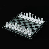 Jeu d'Échecs en Verre