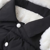 Combi-Pilote Bébé Hiver Ultra Chaude – avec Moufles, Chaussons et Chapka