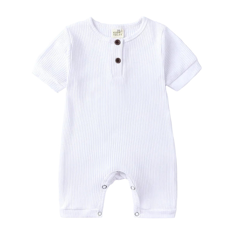 Combinaison Bébé Coton - Manches Courtes