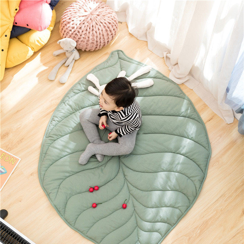 Tapis d'éveil bébé feuille