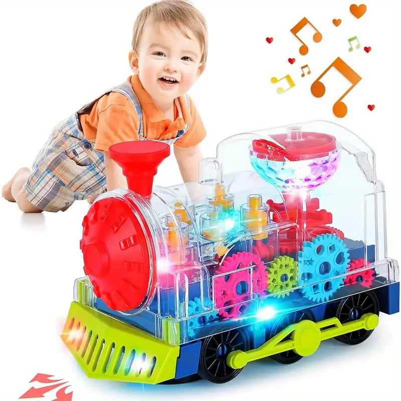 Treno Musicale Luminoso