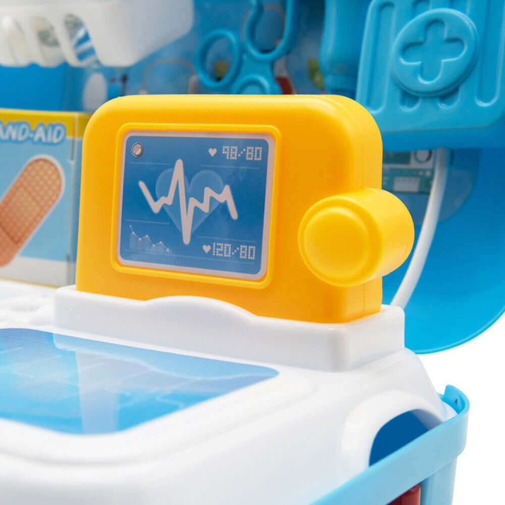 LittleHealer™ Ensemble de Jeu de Rôle Médecin en Bois (Ensemble Montessori)