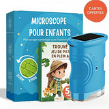 Kit microscopio con schermo che allontana dagli schermi (+ 50 SCHEDE IN OMAGGIO)