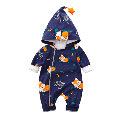 Combinaison pour bébé motif renard