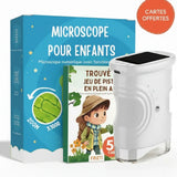 Kit microscopio con schermo che allontana dagli schermi (+ 50 SCHEDE IN OMAGGIO)