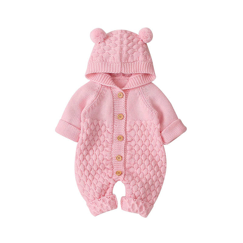 Knitted Baby Jumpsuit