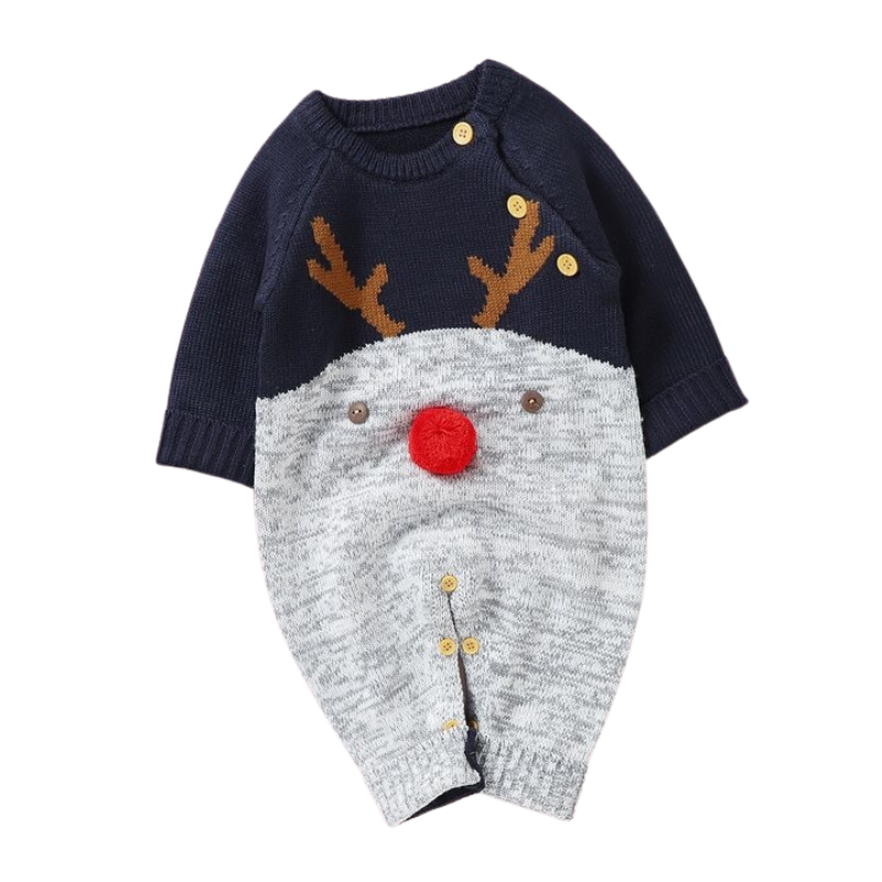 Combinaison Hiver Noël Bébé Laine