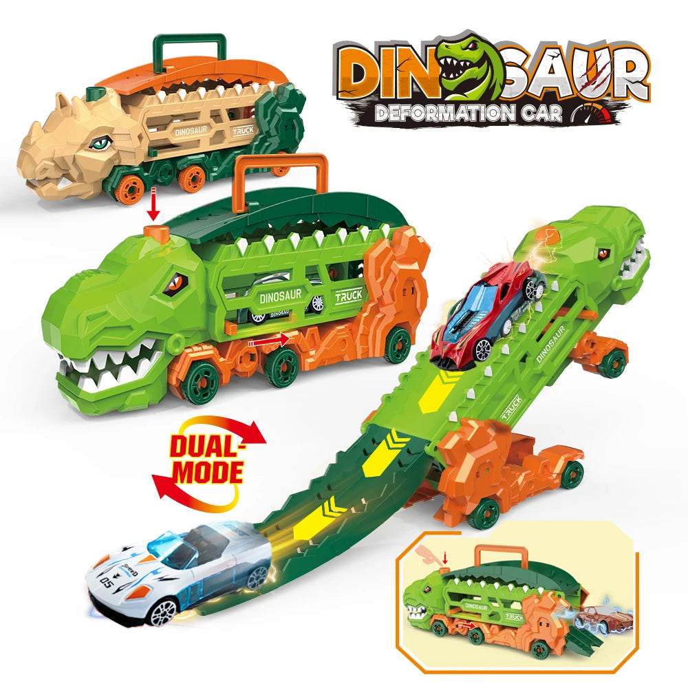 3-in-1 Dinosaur Truck - Transport and Ramp