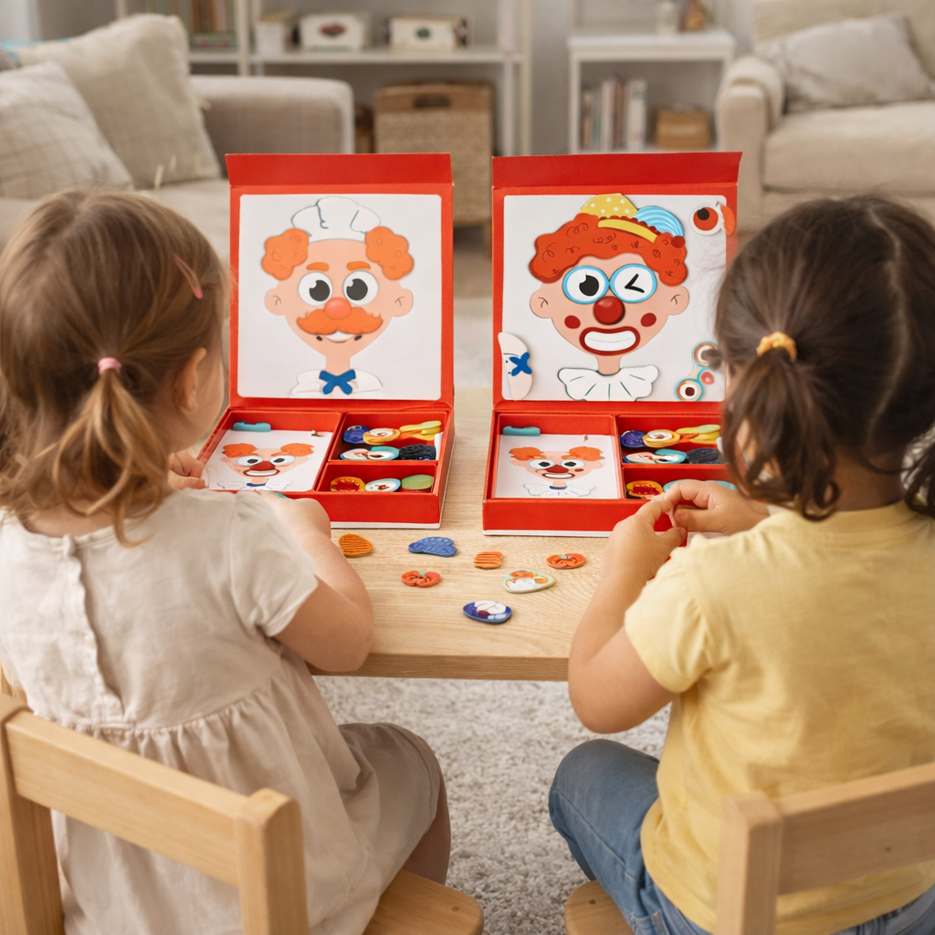 KIDS FACE – Montessori Magnetic Emotions Puzzle