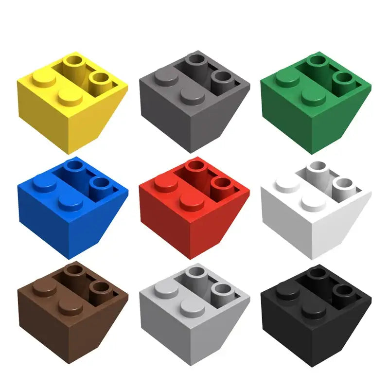 20 Pieces Lego Moc Bricks 2x2 Inverted Slope
