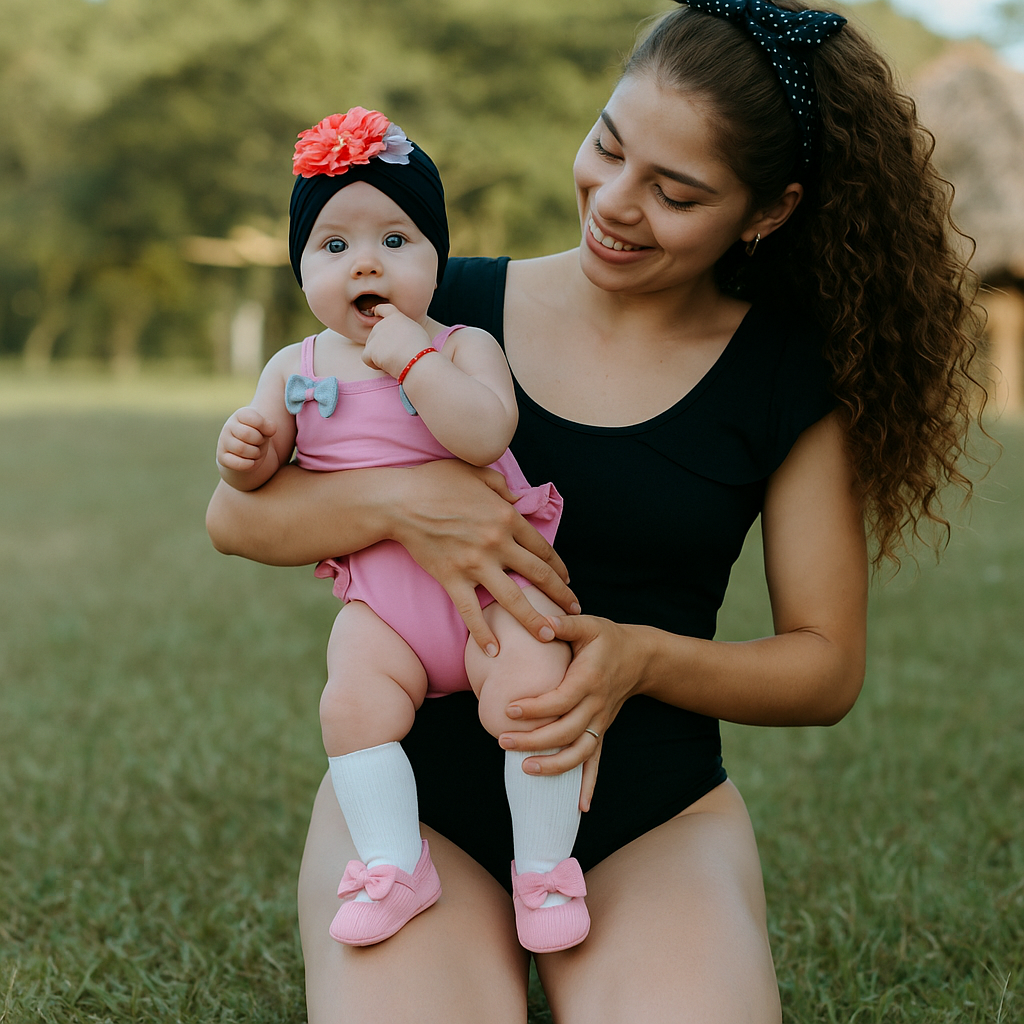 Baby girl cotton shoes | SweetSocks