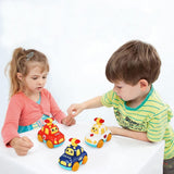 Set 3 Pezzi Macchinine per Neonati