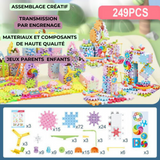 Educational Gear Building Set - Building Blocks - ImagineBlock Wonderland™
