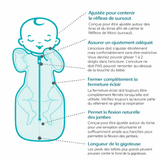 Gigoteuse emmaillotage pour bébé - SWADDLE BABY (2 ACHETÉS + 1 GRATUIT)