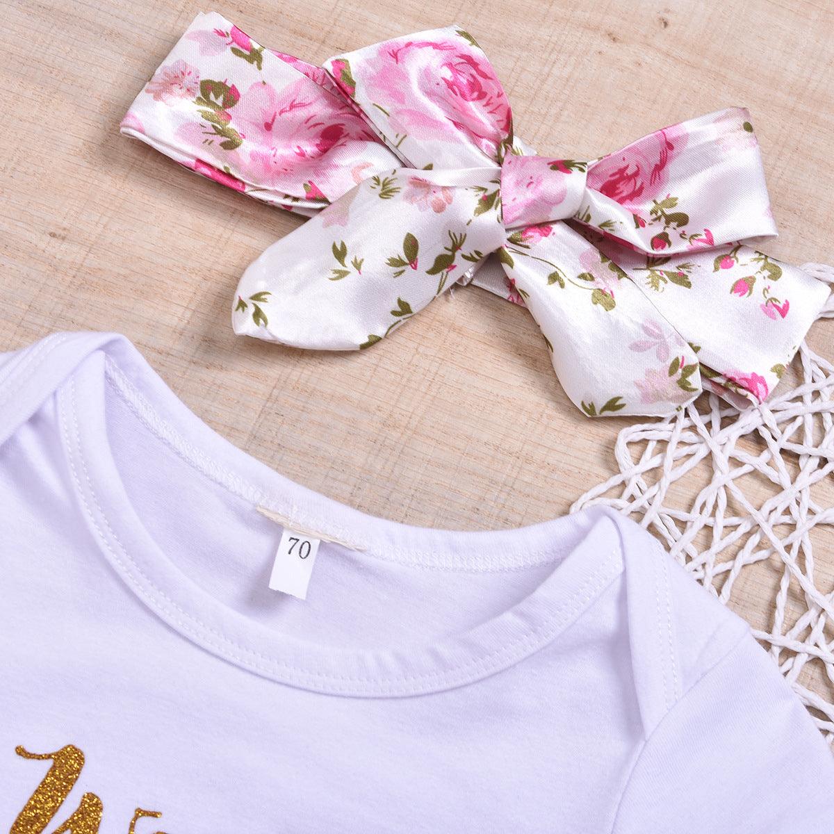 Ensemble pyjama fleuri pour bébé