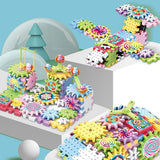 Educational Gear Building Set - Building Blocks - ImagineBlock Wonderland™