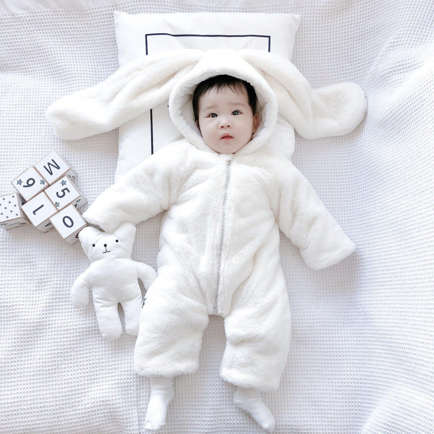 Combinaison lapin pour nouveau-né