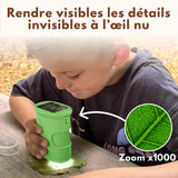 Kit microscopio con schermo che allontana dagli schermi (+ 50 SCHEDE IN OMAGGIO)