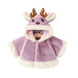 Manteau Bébé Cerf Polaire en Fausse Fourrure
