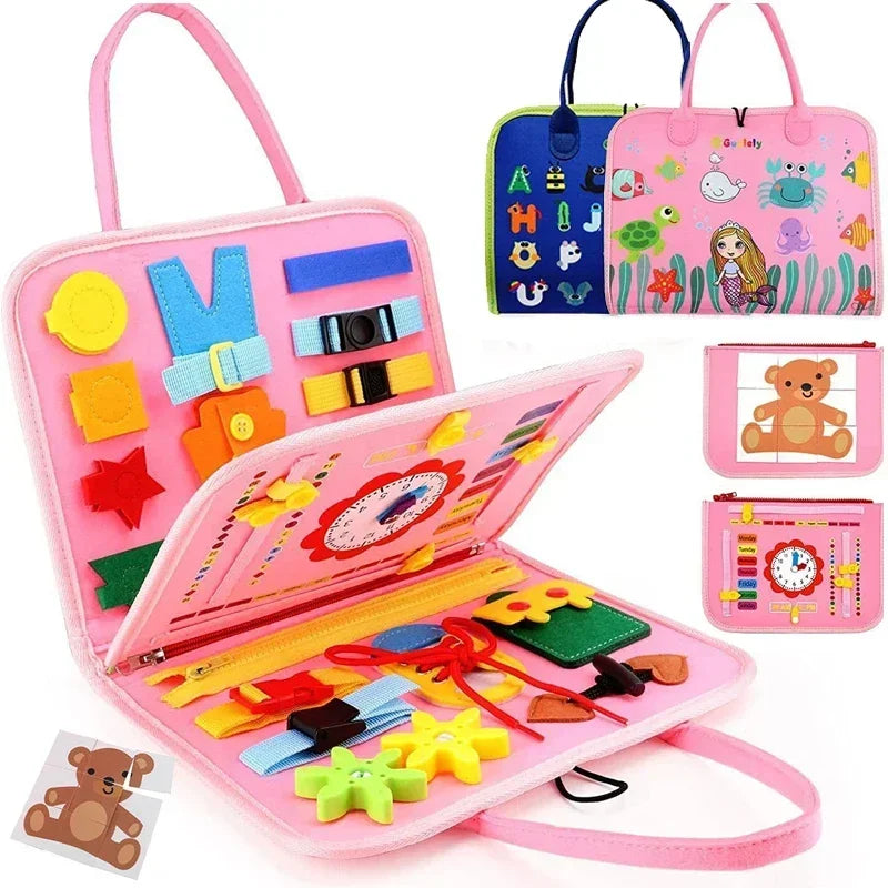 Jouet Montessori Busy Book
