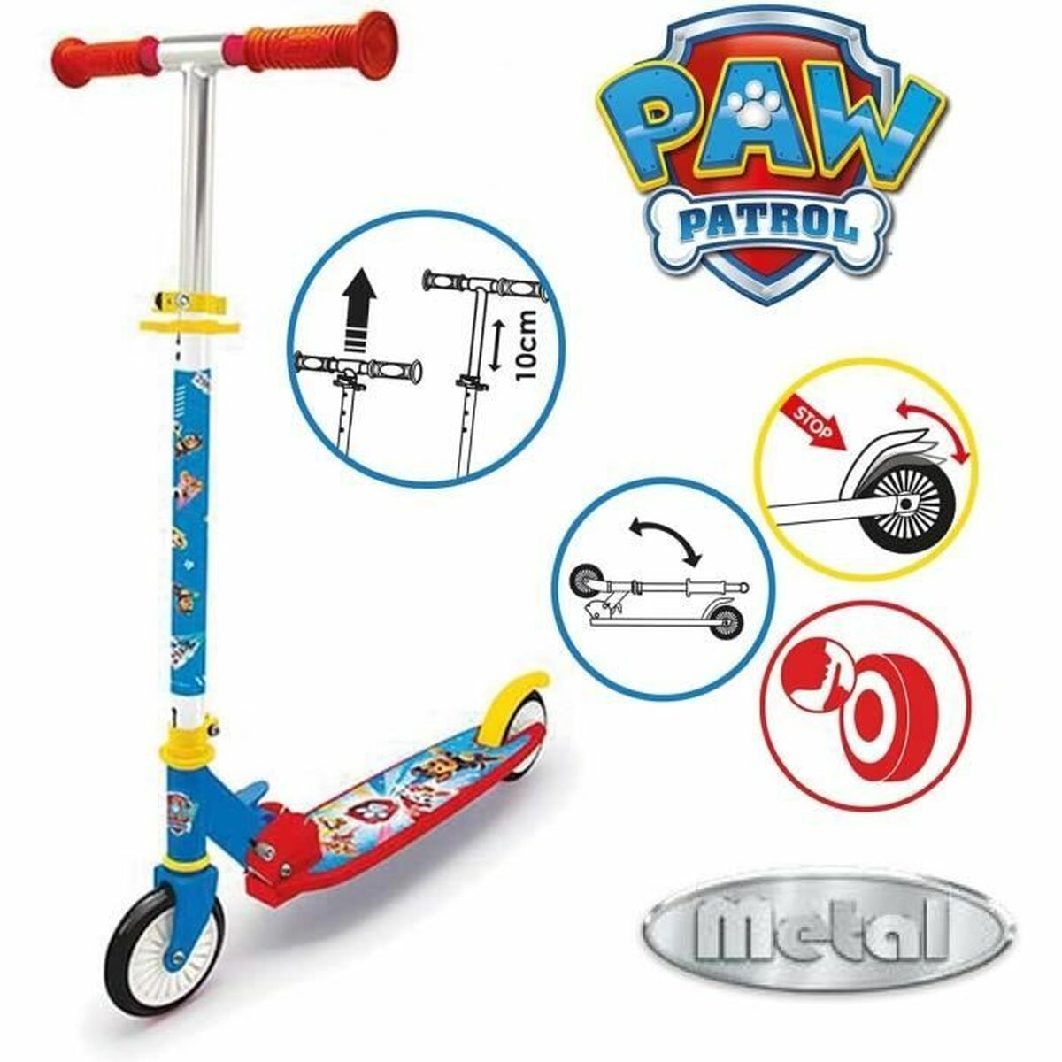 Smoby Paw Patrol Scooter