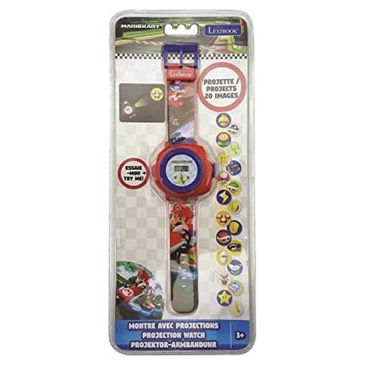 Sveglia digitale Mario Kart Lexibook DMW050NI