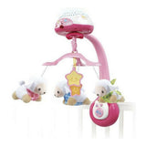 Vtech Baby Sheep Count Pink Plastic Baby Cot Toy