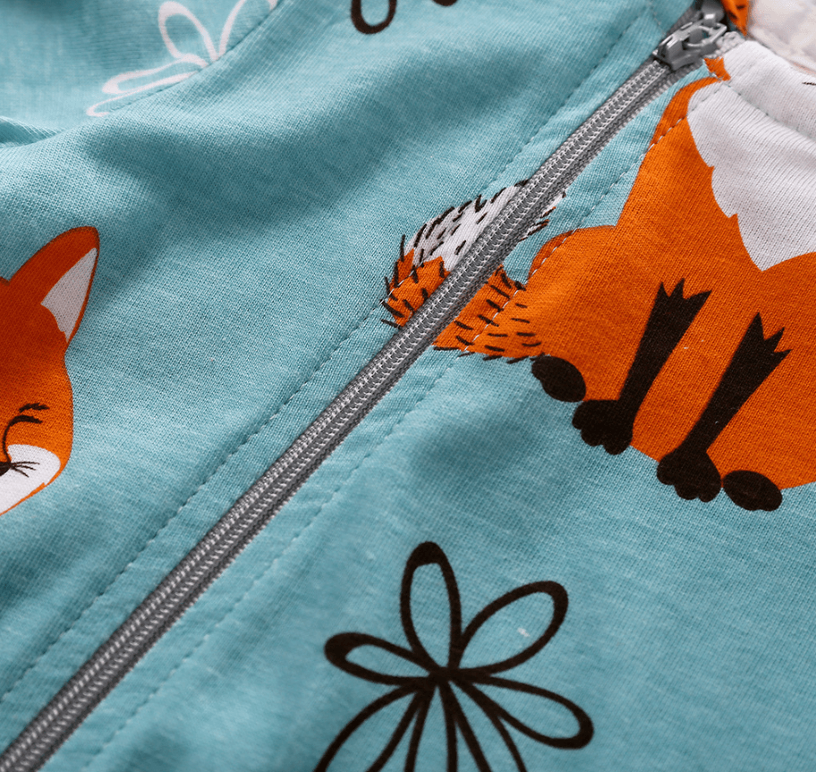 Combinaison pour bébé motif renard