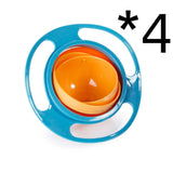 Bol Twirlie-Tots™ 360° Anti-Renversement Gyro (Récipient à Snacks Défiant la Gravité)