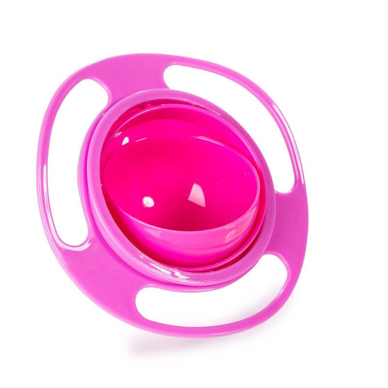 Bol Twirlie-Tots™ 360° Anti-Renversement Gyro (Récipient à Snacks Défiant la Gravité)