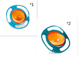 Bol Twirlie-Tots™ 360° Anti-Renversement Gyro (Récipient à Snacks Défiant la Gravité)