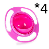 Bol Twirlie-Tots™ 360° Anti-Renversement Gyro (Récipient à Snacks Défiant la Gravité)