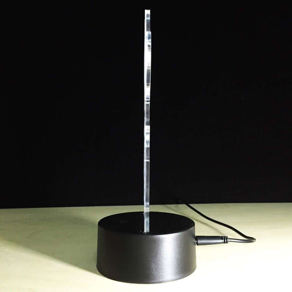 Luminous Dreamscape™ 3D LED Illusion Lamp (16-Color Remote Control Night Light)