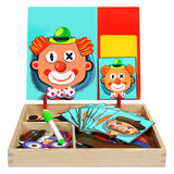 Lavagna Puzzle Magnetica Double Face